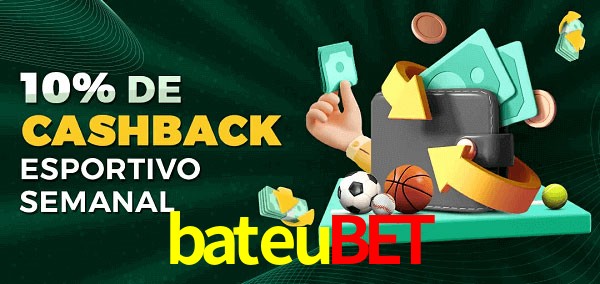 10% de bônus de cashback na bateubet
